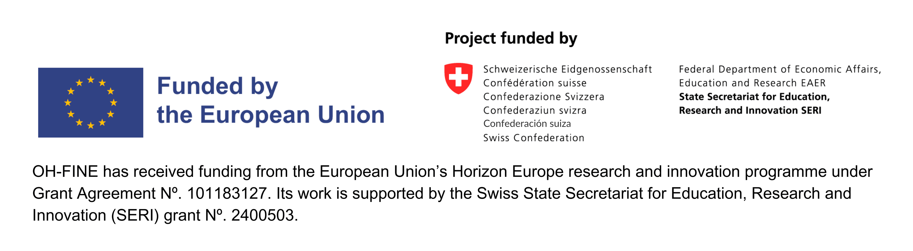 Funded by the European Union and project funding partners